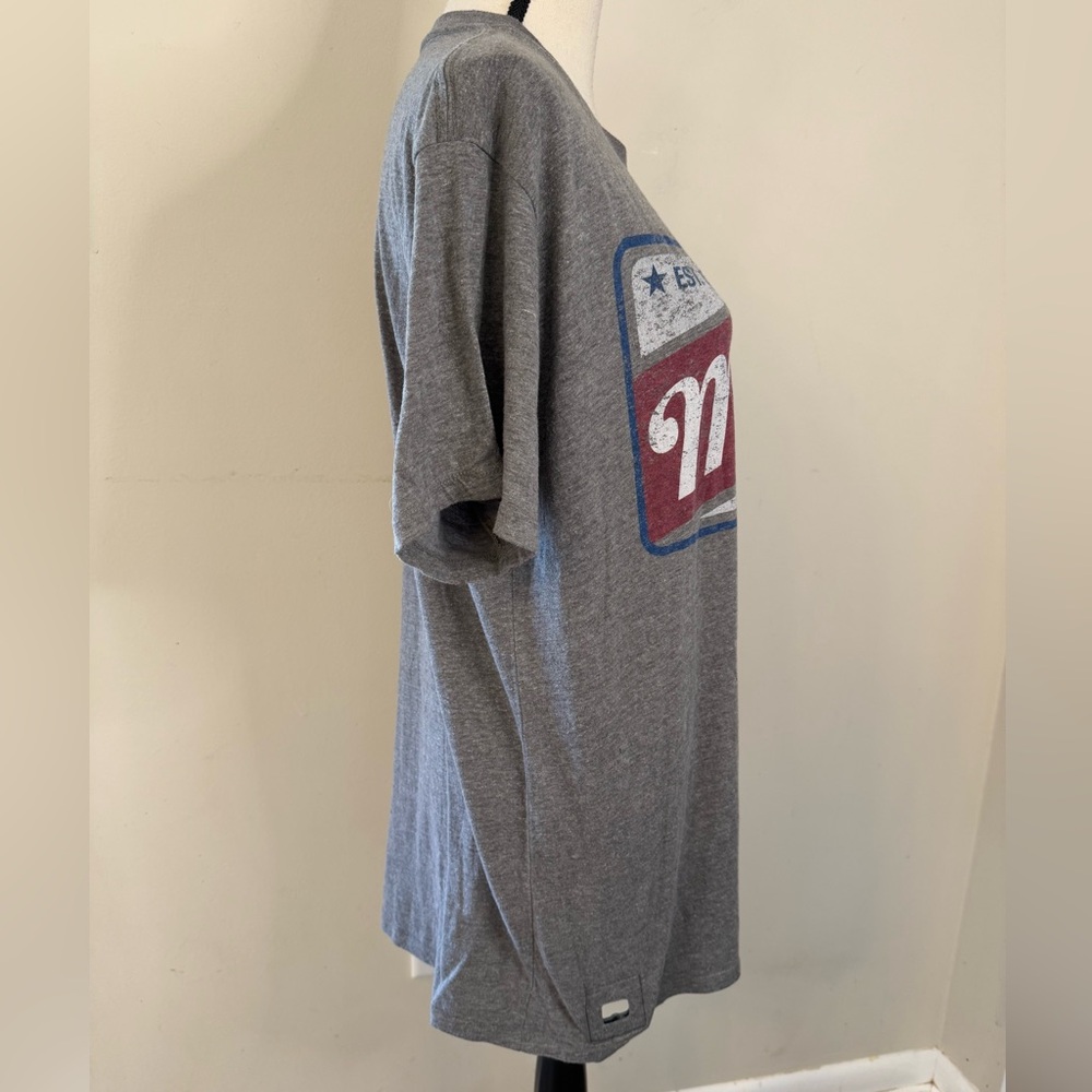 Brew City Maine bottle opener gray graphic short sleeve tee SZ Large - Picture 5 of 9